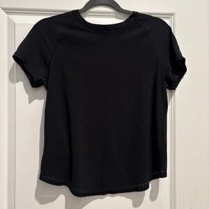 lululemon athletica Black Short Sleeve Tee